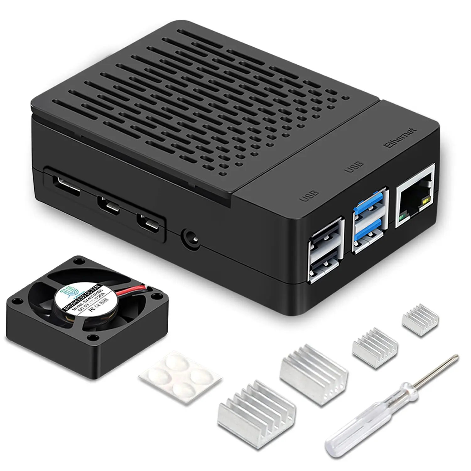 Refrigeración de la Raspberry Pi 4: ¿Ventilador o disipador? - Can Raspberry Pi 4 run without a fan raspberry pi case ventilation - Can Raspberry Pi 4 run without a fan