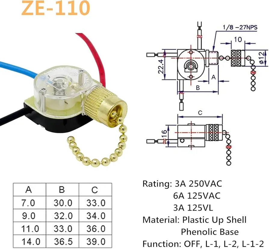 conexion de interruptor de ventilador - Cómo conectar un interruptor de ventilador