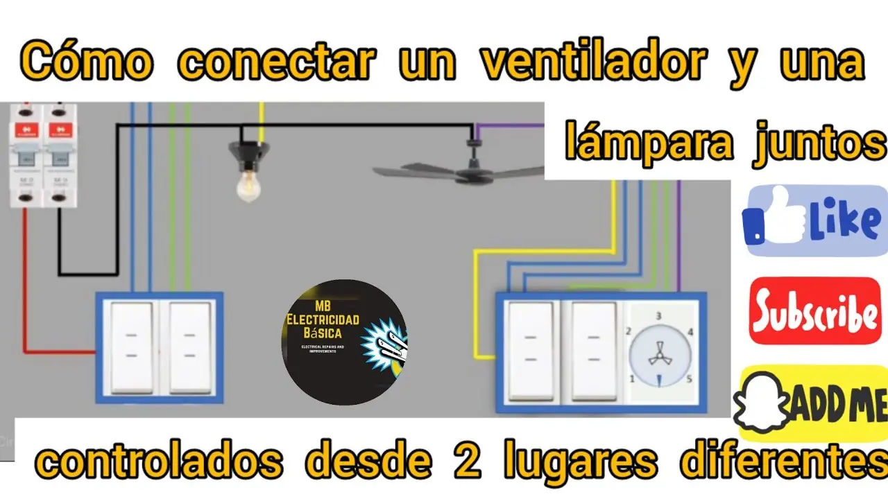 Circuito Cencillo de Bombillo, Ventilador y Motor - Cómo es el circuito de una bombilla electrica circuito cencillo de bombilo ventilador y motor - Cómo es el circuito de una bombilla electrica