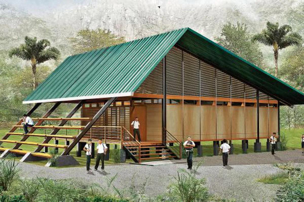 techos ventilados en la selva - Cómo están hechas las casas de la selva