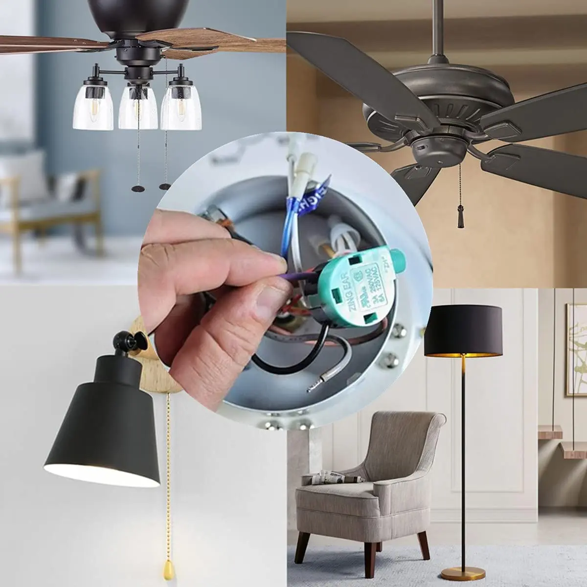 Guía Completa para Elegir la Llave Inversora Ideal para tu Ventilador de Techo - Cómo funciona la llave inversora llave inversora ventilador de techo - Cómo funciona la llave inversora