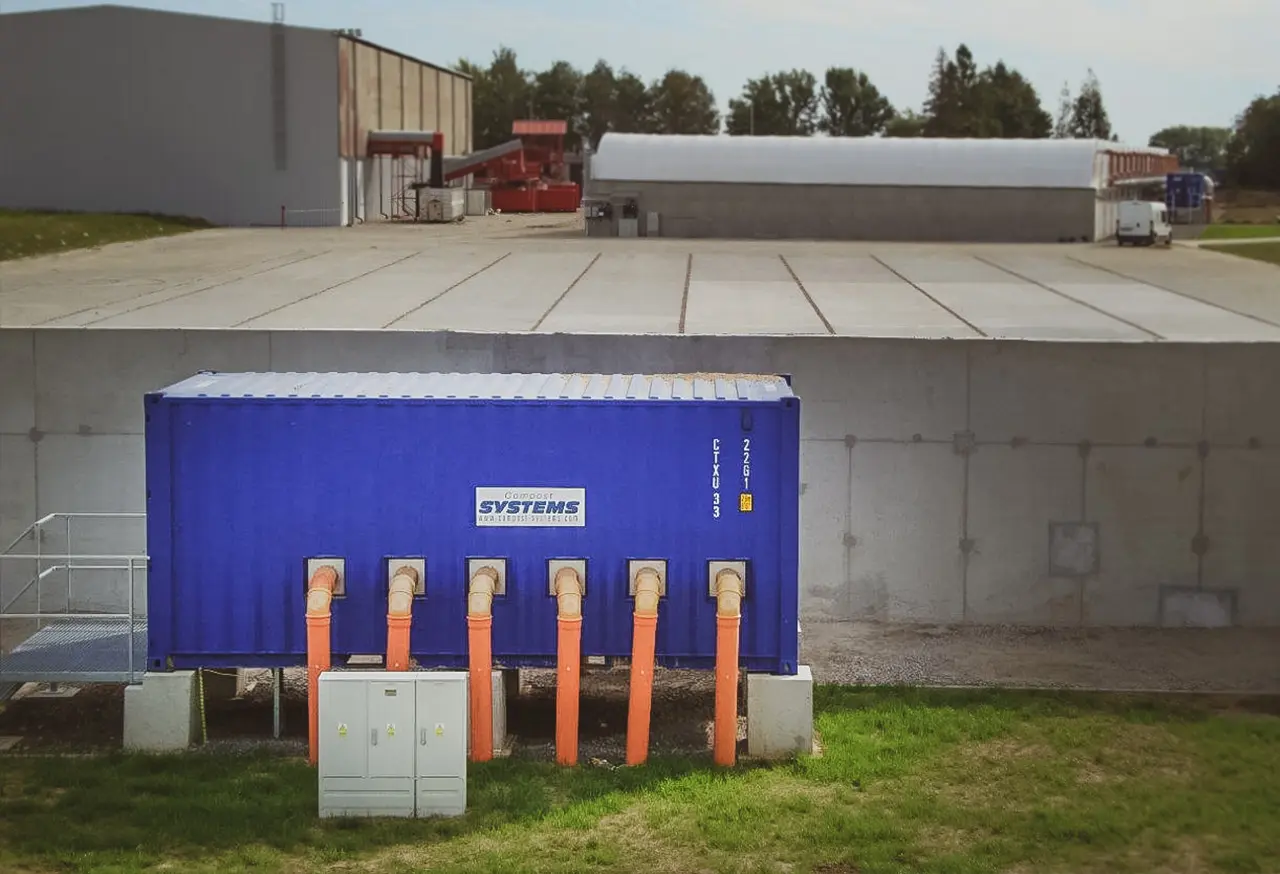 Proceso de Aireación en el Compostaje con Ventiladores Centrífugos - Cómo oxigenar el compost proceso de aireación de planta compostaje con ventiladores centrifugos - Cómo oxigenar el compost