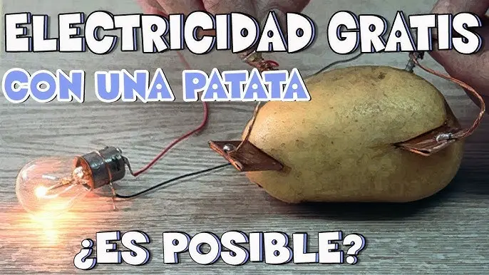 Cómo Obtener Electricidad de una Papa para Mover un Ventilador - Cuál es el voltaje de una papa obtener electricidad de una papa para mover un ventilador - Cuál es el voltaje de una papa