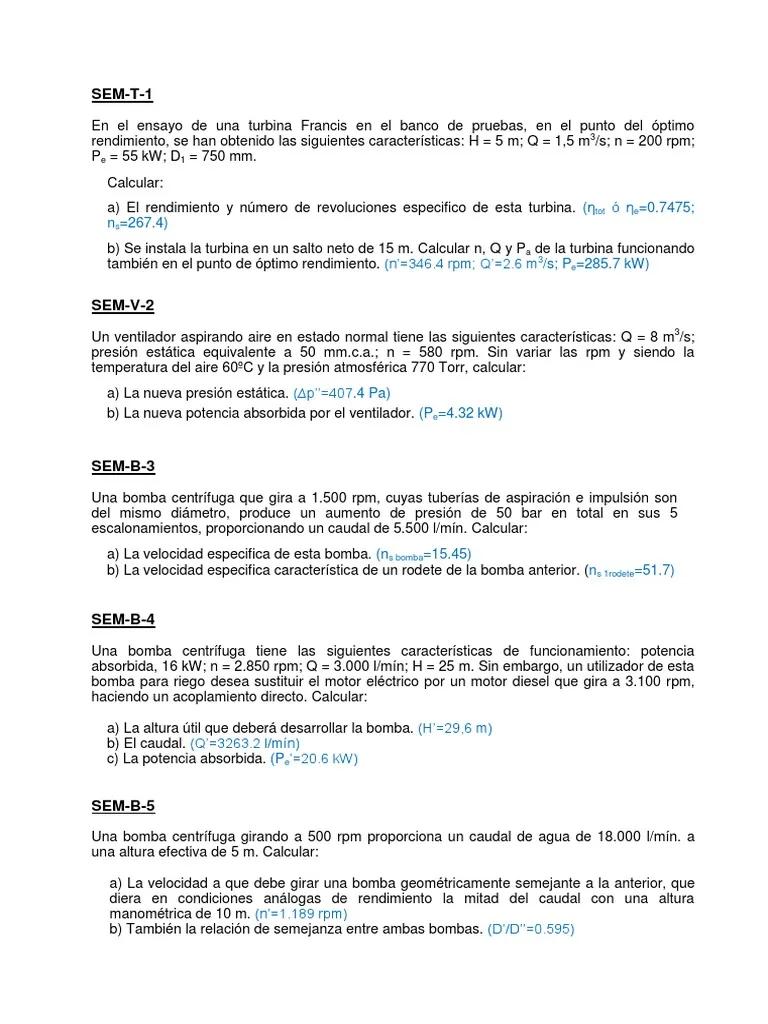 Relación de Semejanza entre Bombas Centrífugas y Ventiladores - Cuando las bombas son de iguales características hidráulicas la eficiencia de la combinación en serie será la misma que la correspondiente a una bomba relacion de semejanza entre bombas centrifugas y ventiladores - Cuando las bombas son de iguales características hidráulicas la eficiencia de la combinación en serie será la misma que la correspondiente a una bomba