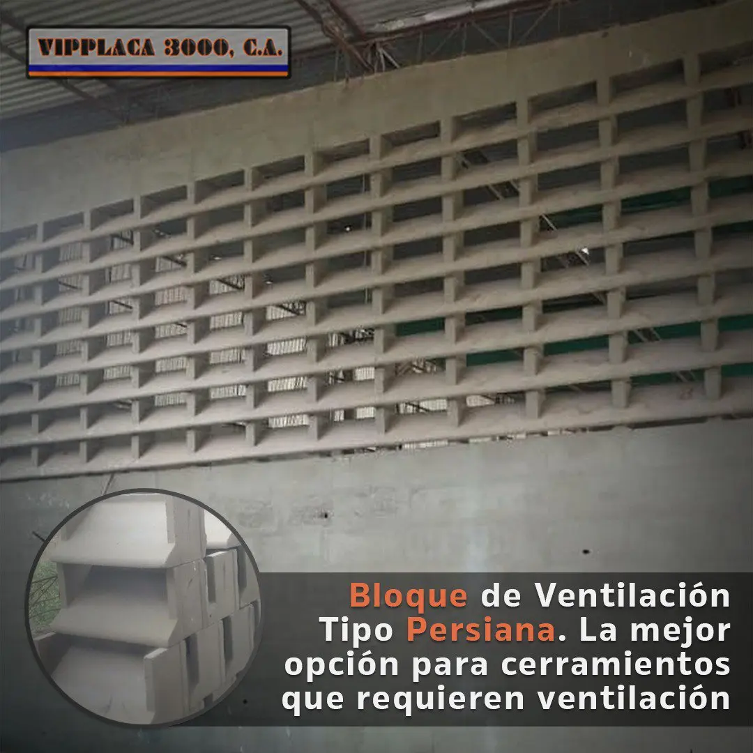 Bloque de Ventilación Tipo Persiana: Guía Completa - Cuánto mide un bloque tipo persiana bloque de ventilación tipo persiana - Cuánto mide un bloque tipo persiana
