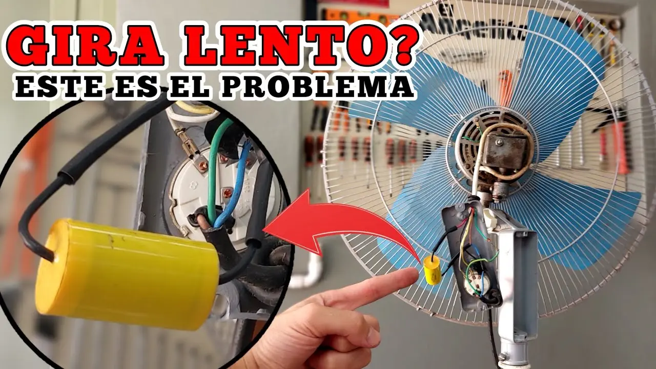 ¿Por qué mi ventilador de aire acondicionado gira lento? - Por qué mi motor de aire lavado no tiene fuerza ventilador aire acondicionado gira lento - Por qué mi motor de aire lavado no tiene fuerza