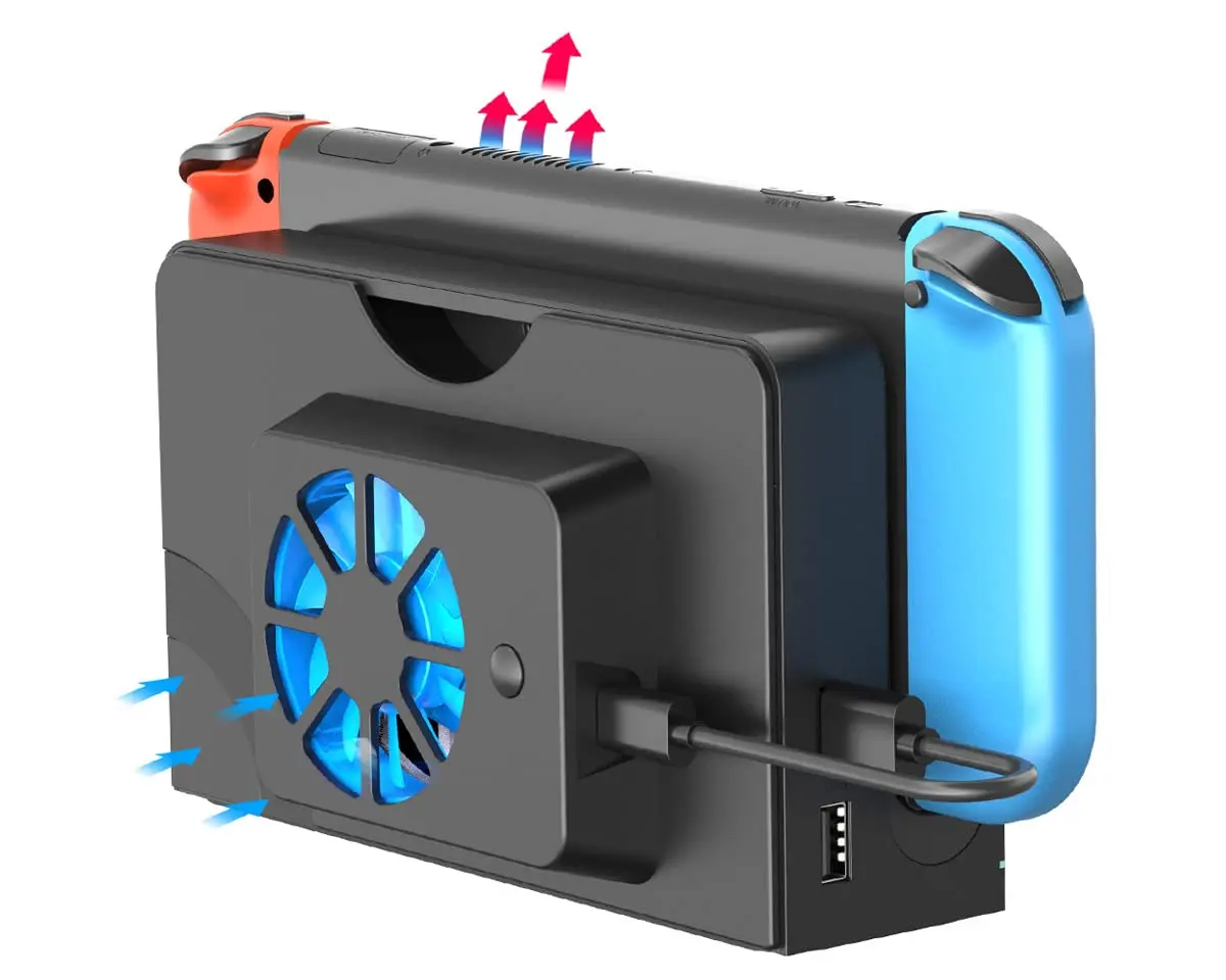 ¿Por qué mi Nintendo Switch se calienta al cargar? - Por qué mi Nintendo Switch se calienta al cargar ventilador para switch - Por qué mi Nintendo Switch se calienta al cargar