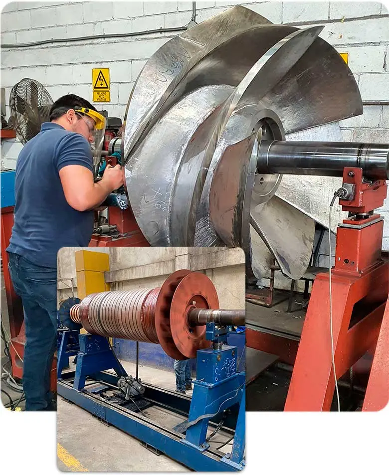 balanceo dinamico de ventiladores - Qué es el desbalanceo dinamico