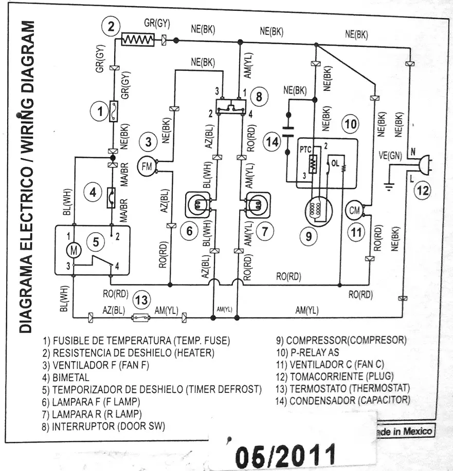 no le llega corriente al ventilador del refrigerador - Qué pasa si el relay de un refrigerador no funciona