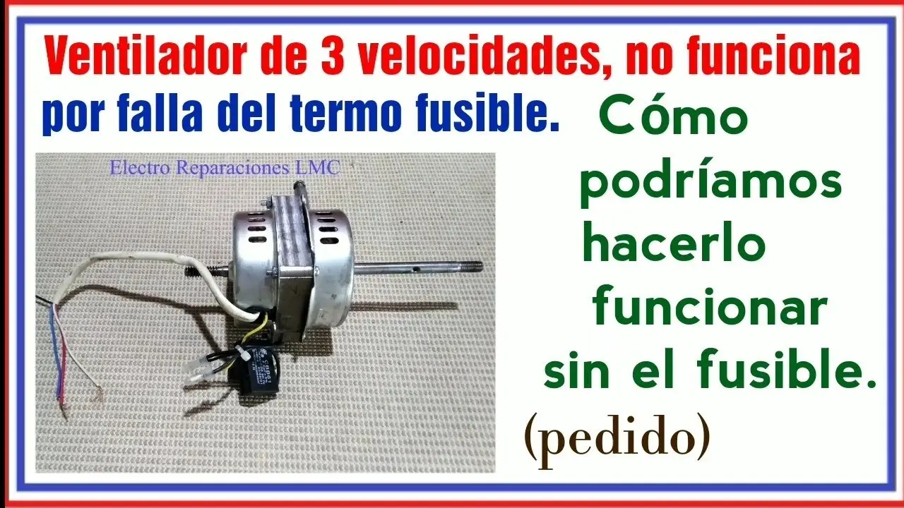 Función del Fusible Térmico en un Ventilador: Protección Esencial - Qué pasa si no pongo el fusible termico funcion del fusible termico en un ventilador - Qué pasa si no pongo el fusible termico
