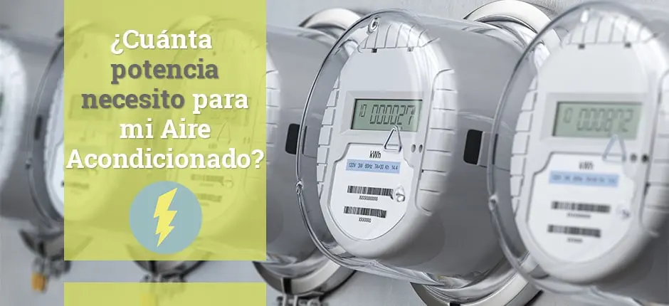 aire acondicionado split potencia ventilador compresor - Qué potencia tiene un split de aire acondicionado