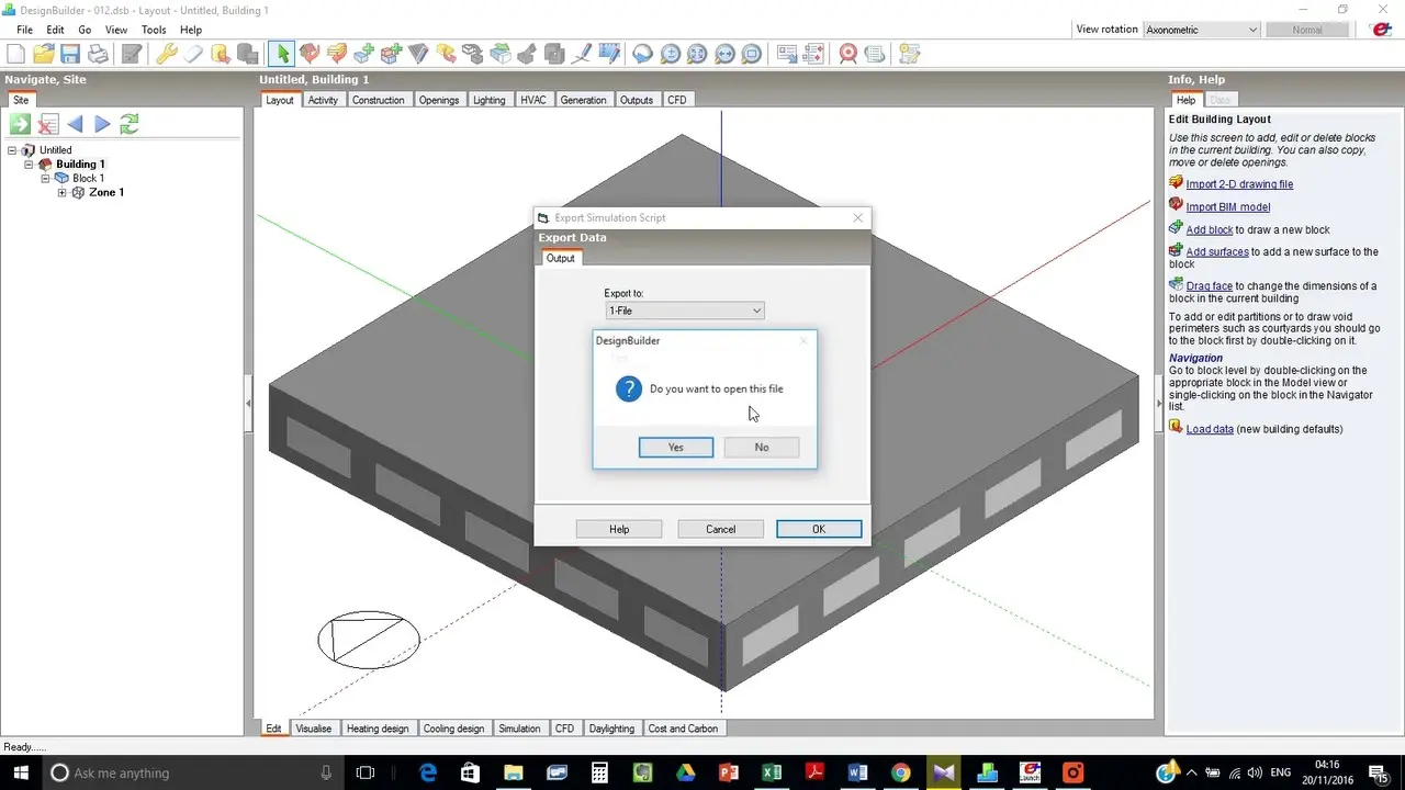 external natural ventilation design builder - What are the design criteria for natural ventilation