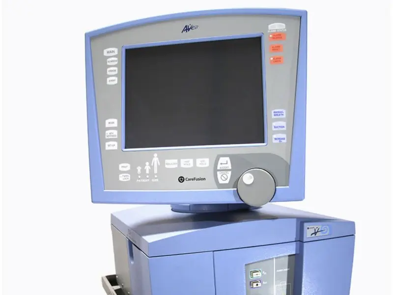 avea disassembling ventilator - What are the parts of Avea ventilator