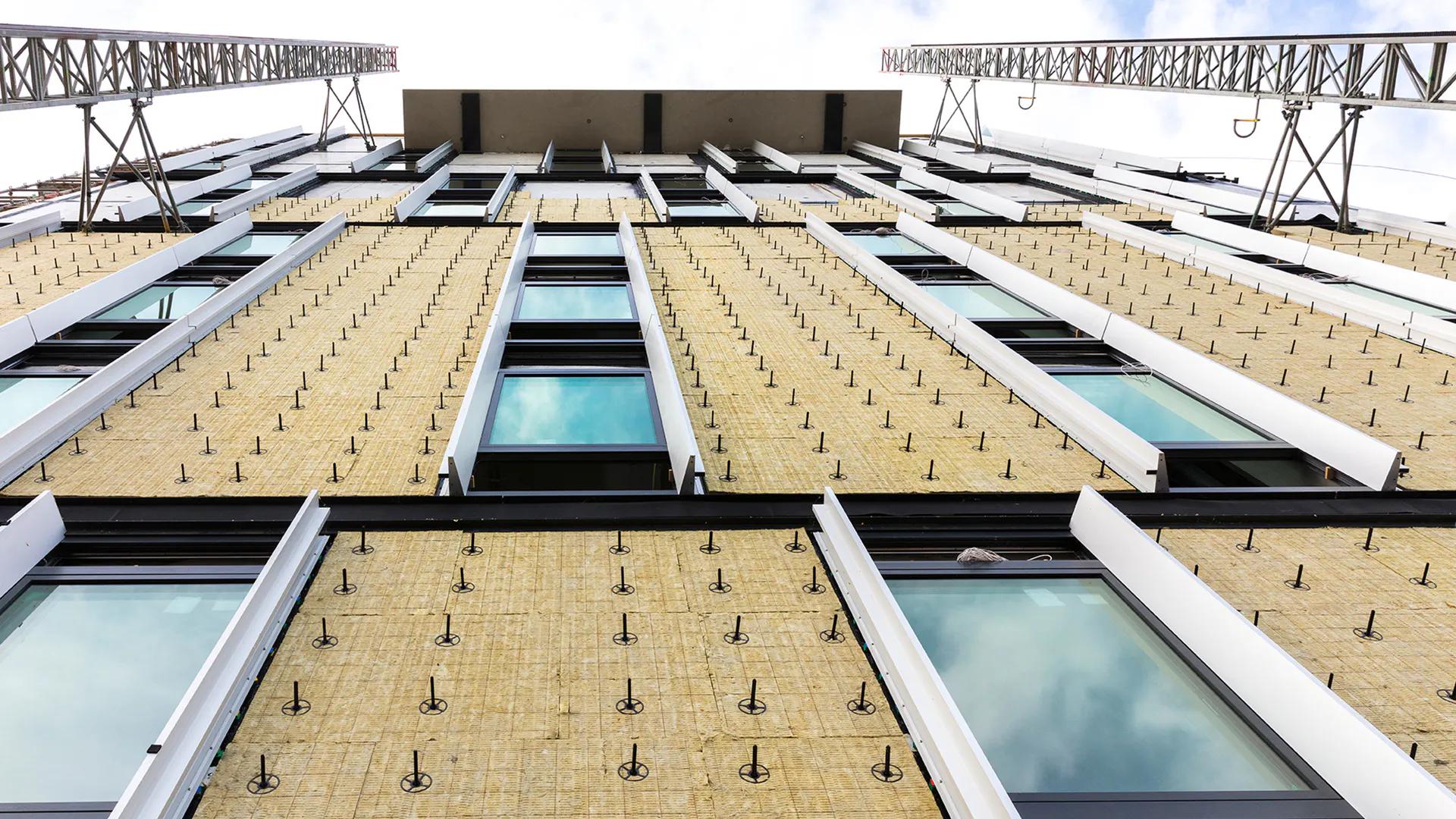 ventilated façade insulation - What is the best insulation for facades