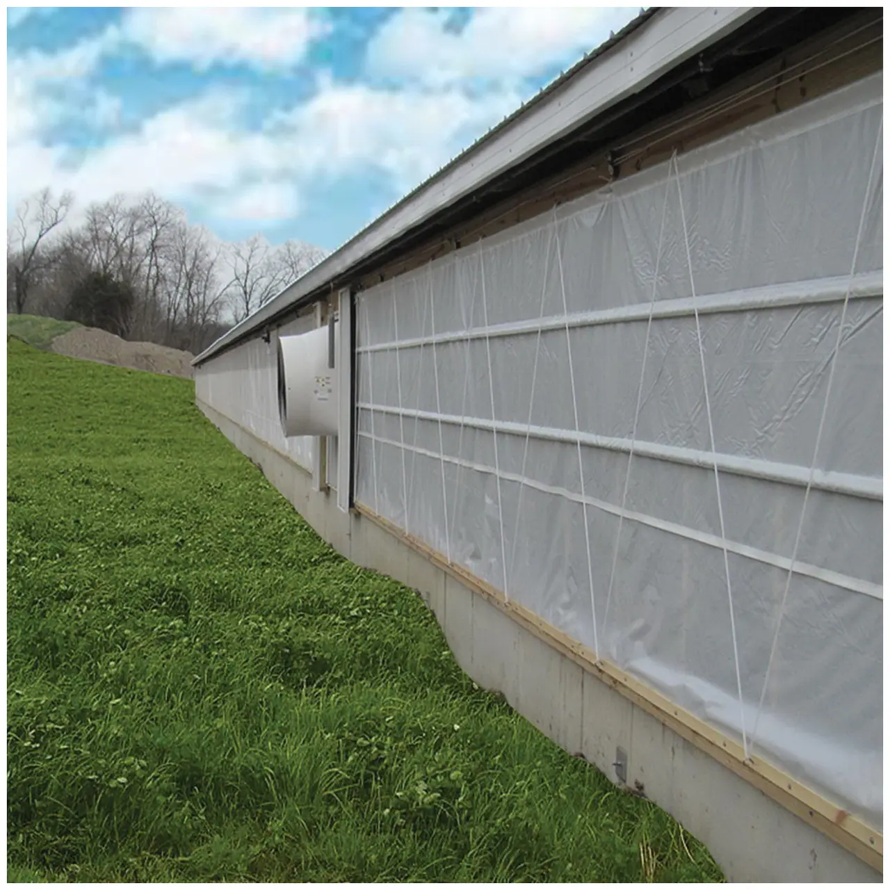drop curtain hoop barn tunnel ventilated - What is tunnel curtains