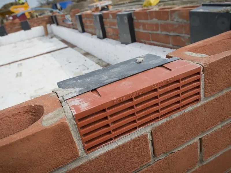 air bricks for ventilation - Where should air bricks be placed