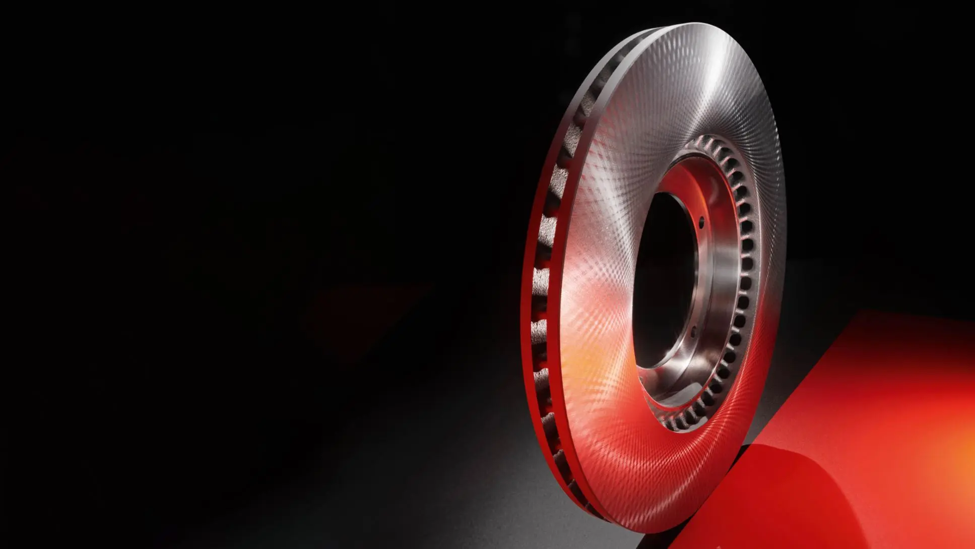 ventilated disc brakes - Why is a brake rotor ventilated